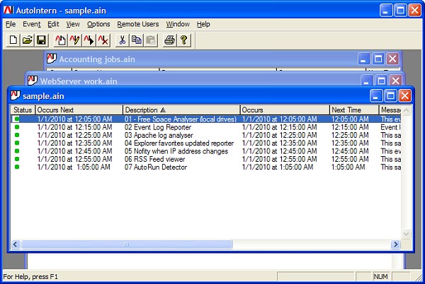 AutoIntern 2.1.22 screenshot